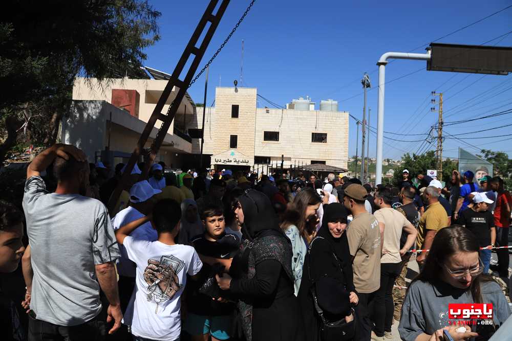 يوم انتخابي طويل في بلدة طيردبا تغطية عدسة موقع ياجنوب 